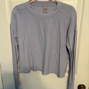 CALIA by Carrie Underwood Light Blue Long Sleeve Top